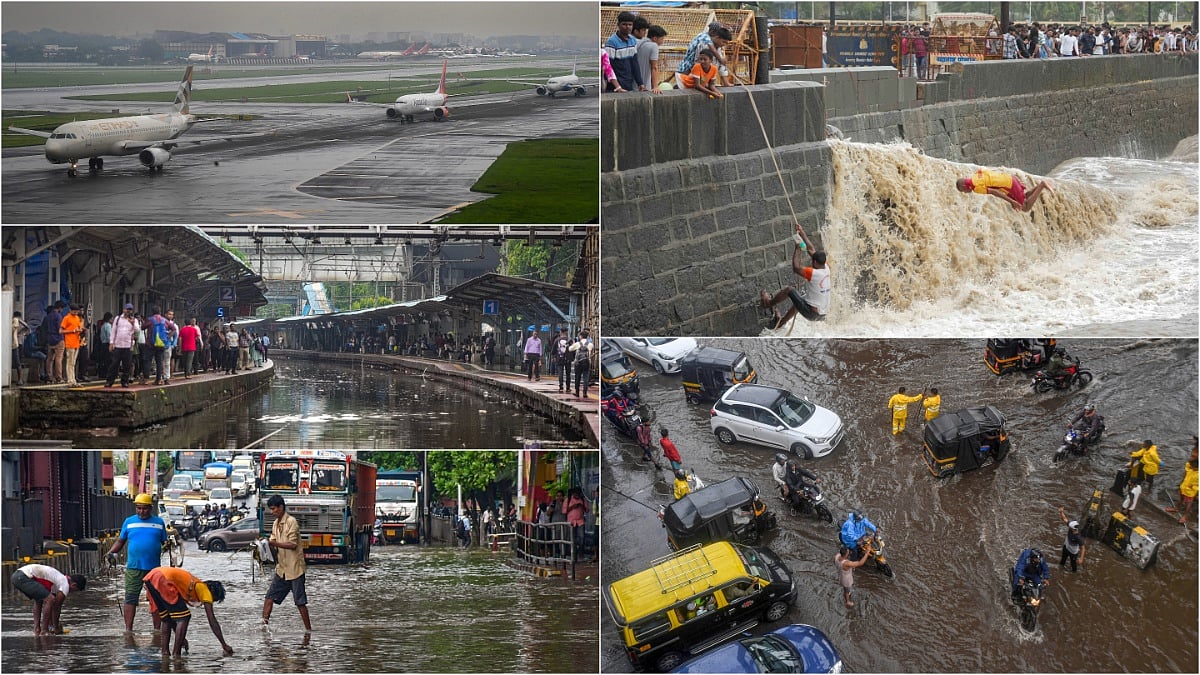PTI : Heavy rains lash Mumbai | 